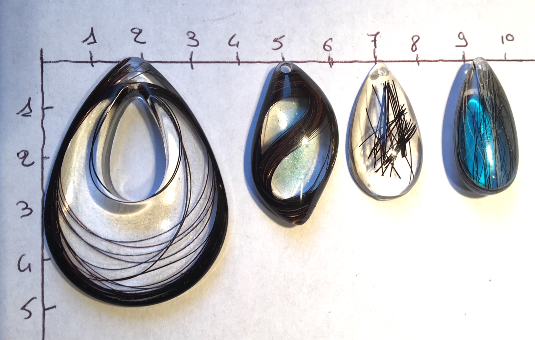 Creation crins cheval bijoux immortel pendentif taille cm comparatif