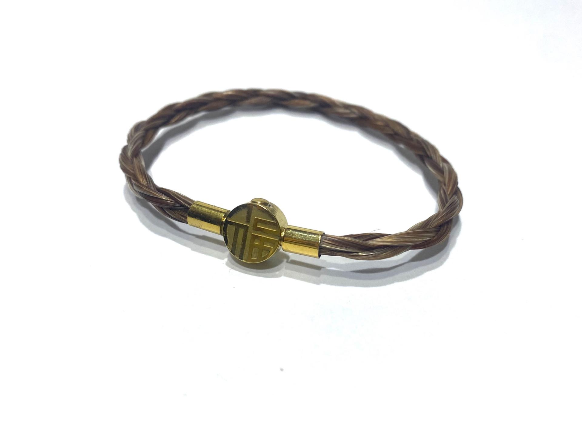 Fermoir Baïonnette rond doré